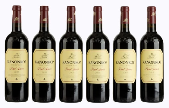 Kanonkop; Paul Sauer; 2008; 6 (1 x 6); 750ml