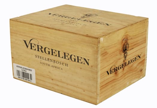 Vergelegen; Estate Red; 2001; 6 (1 x 6); 750ml