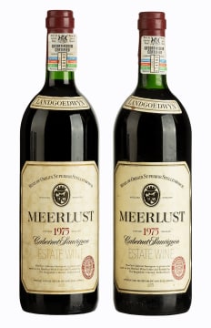 Meerlust; Cabernet Sauvignon; 1975; 2 (1 x 2); 750ml