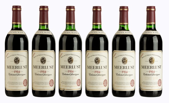 Meerlust; Cabernet Sauvignon; 1984; 6 (1 x 6); 750ml