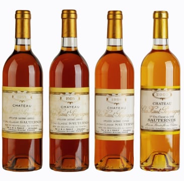 Clos Haut-Peyraguey; Sauternes Vertical; 1988, 1989, 1996, 2003; 4 (1 x 4); 750ml