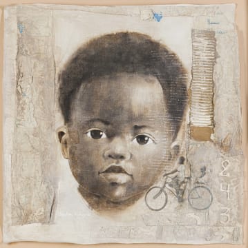 Thonton Kabeya; Portrait of a Boy