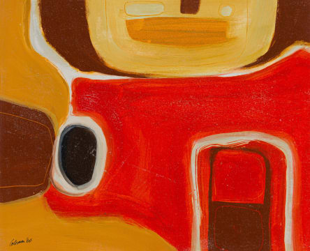Trevor Coleman; Abstract in Red