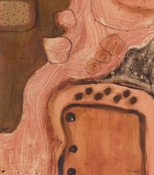 Trevor Coleman; Untitled (Abstract in Brown)