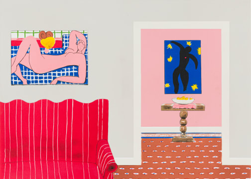Sam Nhlengethwa; Tribute to Henri Matisse