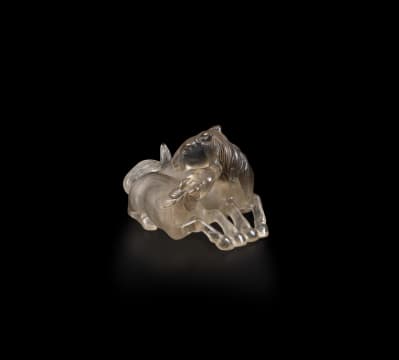 A Chinese smoky quartz snuff bottle, Qing Dynasty, late 19th/early 20th century