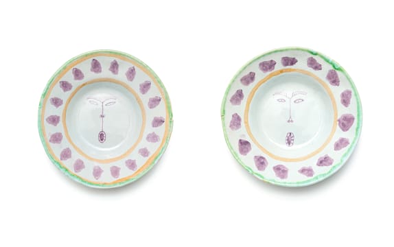 Hylton Nel; Face Plates, two