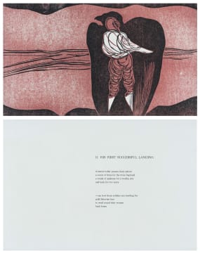 Cecil Skotnes; His First Successful Landing; He Inspects the Avery, two
