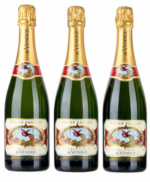 De Venoge; Vin du Paradis Brut; NV; 3 (1 x 3); 750ml