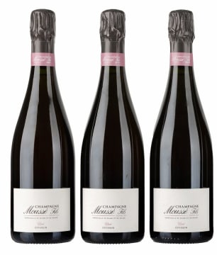 Moussé Fils; Effusion Brut Rosé; NV; 3 (1 x 3); 750ml