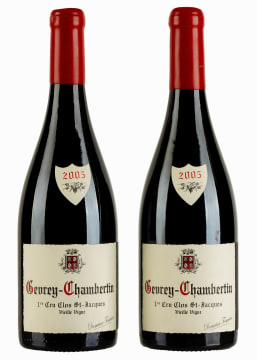 Fourrier; Gevrey-Chambertin 1er Cru Clos Saint-Jacques; 2005; 2 (1 x 2); 750ml