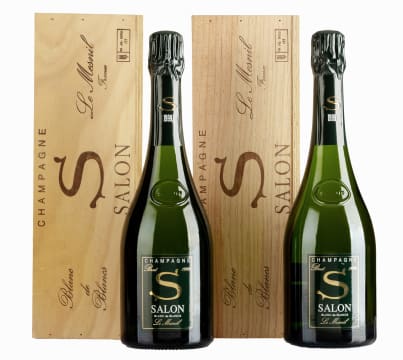 Le Mesnil Blanc de Blanc Brut 1999 2 (1 x 2) 750ml by Salon