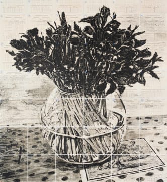 William Kentridge; Irises, Royal Observatory, Cape of Good Hope