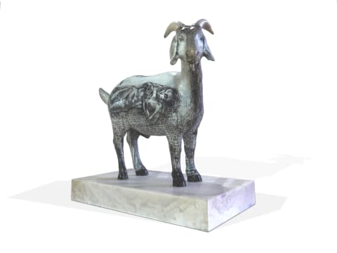 Diane Victor and Ruhan Janse van Vuuren; Speaking from the Belly, The Scapegoat Series