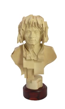 Kobus la Grange; Bust of Young Man No 5