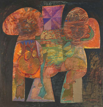Jan Vermeiren; Two Abstract Figures