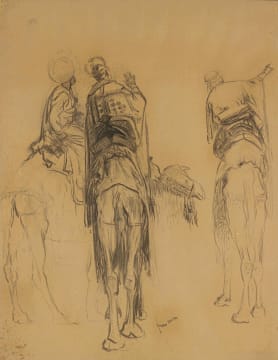 Frans Oerder; Study for Three Wise Men