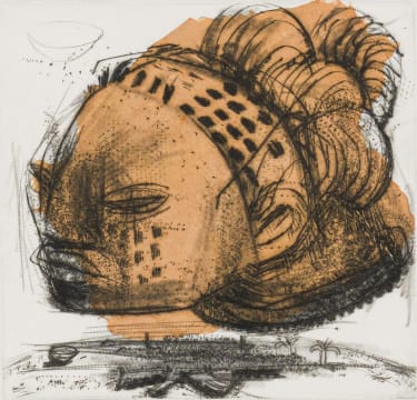 Deborah Bell; Untitled (Head)