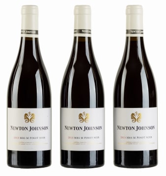 Newton Johnson; Family Vineyards Mrs M Pinot Noir; 2013; 3 (1 x 3); 750ml