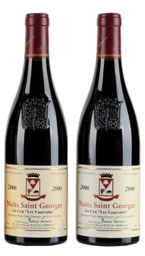 Bertrand Ambroise; Nuits-Saint-Georges 1er Cru Les Vaucrains; 2006; 2 (1 x 2); 750ml