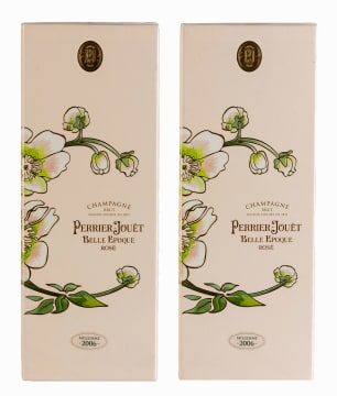 Perrier-Jouët; Belle Epoque Brut Rosé; 2006; 2 (1 x 2); 750ml