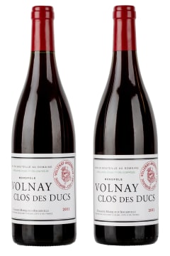 Marquis d'Angerville; Volnay 1er Cru Clos des Ducs; 2011; 2 (1 x 2); 750ml