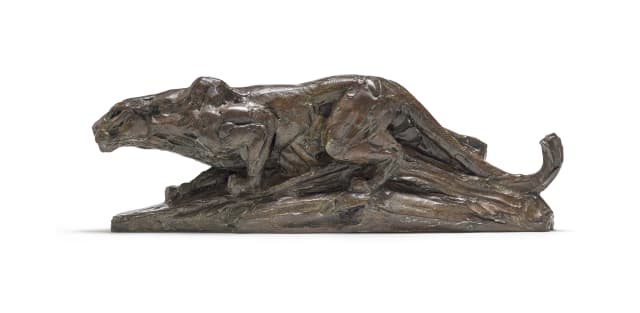 Dylan Lewis; Stalking Leopard Maquette II (S120)