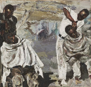 Anton Karstel; A Scene on the Rand
