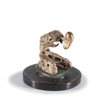Stella Shawzin; Crouching Figure