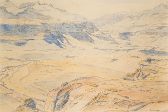 Jacob Hendrik Pierneef; Mountain Landscape
