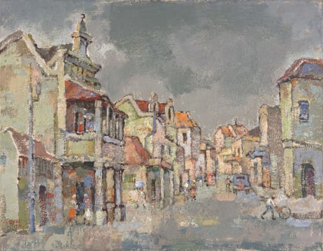 Gregoire Boonzaier; Grey Day, Upper Caledon Street, District Six, Cape Town