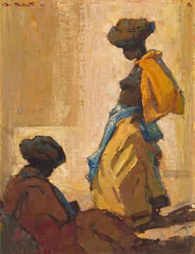 Titta Fasciotti; Contemplating Ladies