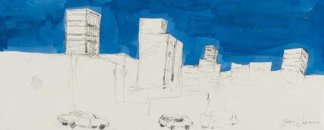 Nelson Makamo; Cityscape, Johannesburg
