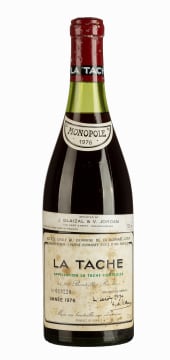 La Tâche 1976 1 (1 x 1) 750ml by Romanée-Conti | Strauss & Co