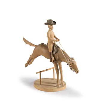 Julius Mfethe; Horse and Rider
