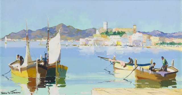 Cecil Rochfort D'Oyly-John; Mediterranean Port