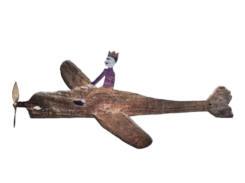 Beezy Bailey; Airplane King (Wall Mounted)