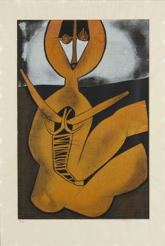 Cecil Skotnes; Seated Figure