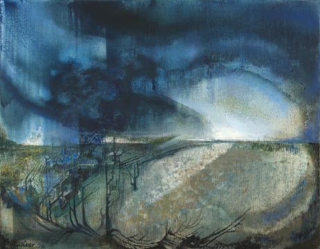 Jan Visser; A Gloomy Landscape