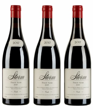 Storm Wines; Vrede Pinot Noir; 2017; 3 (1 x 3); 750ml