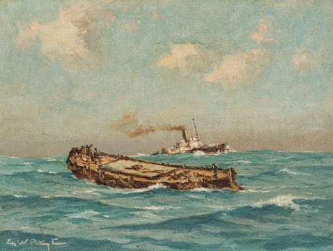 George William Pilkington; Waiting for the Tug