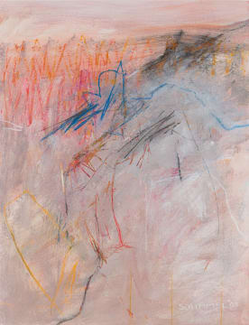 Fred Schimmel; Untitled (Abstract in Pink)
