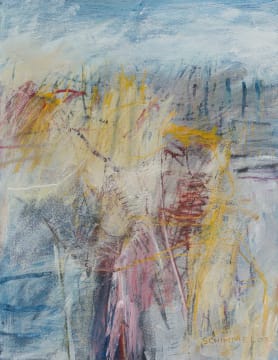 Fred Schimmel; Untitled (Abstract in Blue)