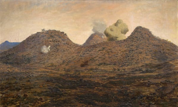 Godfrey Douglas Giles; Battle at Slingersfontein, February 1900