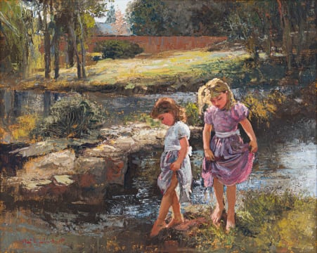 Mari Vermeulen-Breedt; Two Girls