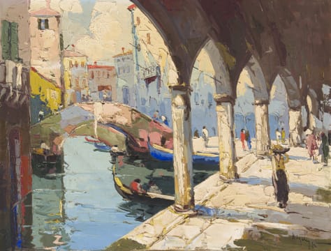 Rudolf Négely; Venice