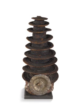 Unrecorded artist, Ekonda Peoples; A Congolese woven grass fibre Botolo, circa 1970's