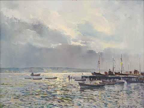 Errol Boyley; Moored Boats