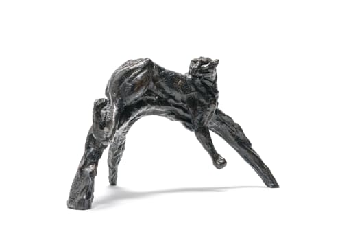 Dylan Lewis; Resting Leopard Maquette (S450)