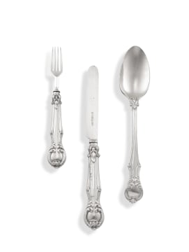 A Victorian silver pickle fork and knife, Atkin Brothers, Sheffield, 1863